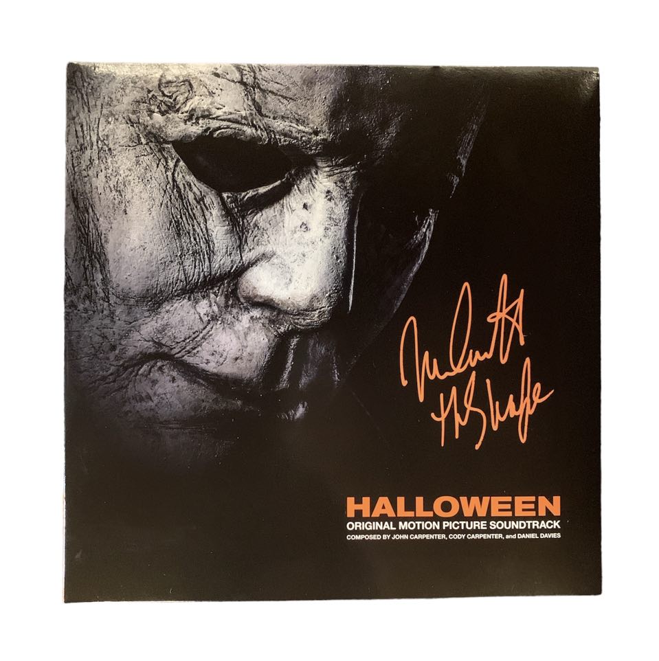 Nick Castle Halloween Autographed Vinyl Album Icon Autographs