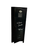 William Daniels Boy Meets World Autographed Black Mini Locker