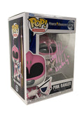 Amy Jo Johnson Pink Ranger Autographed Funko Pop #1373