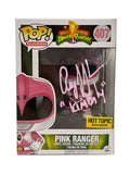 Amy Jo Johnson Pink Ranger Autographed Funko Pop #407