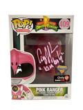 Amy Jo Johnson Pink Ranger Autographed Funko Pop #409