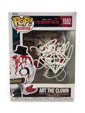 Bill Diamond Terrifier Art The Clown Autographed Funko Pop #1592