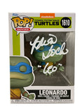 Brian Tochi Leonardo Autographed Funko Pop #1610