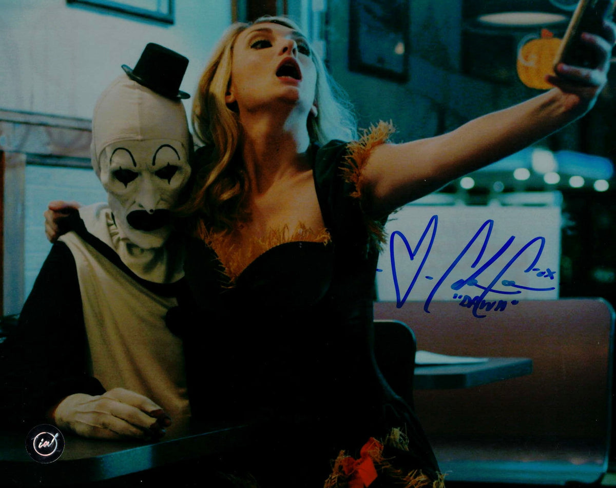 Catherine Corcoran As Dawn In Terrifier Autographed 8x10 Icon Autographs