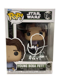 Daniel Logan Young Boba Fett Autographed Funko Pop #736