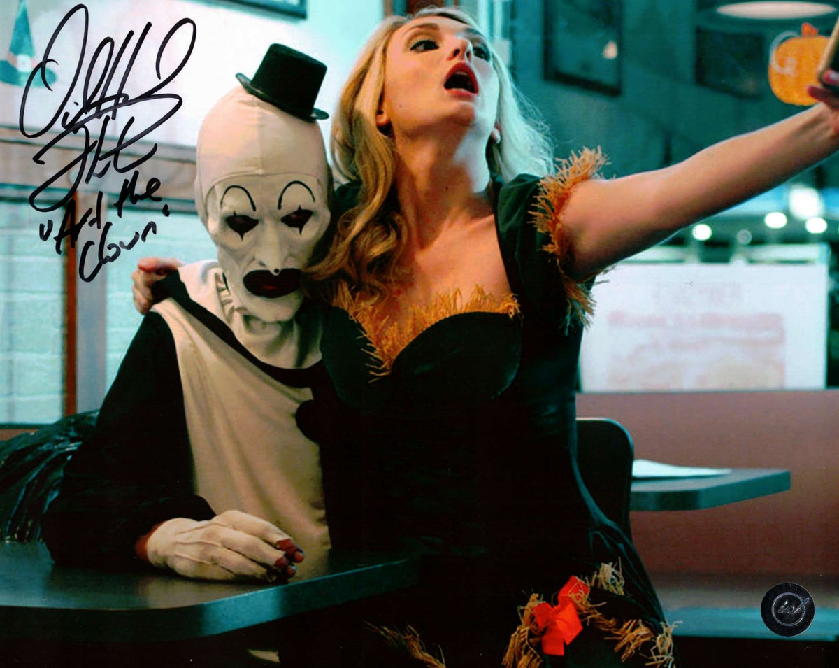 David Howard Thornton as Art the Clown in Terrifier Autographed 8x10 P