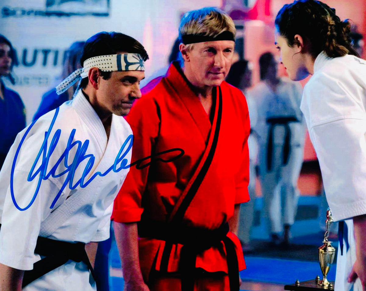 Ralph Macchio Cobra Kai Autographed 8x10 – Icon Autographs