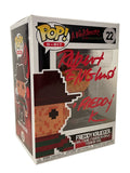 Robert Englund Freddy Krueger Autographed Funko Pop #22