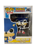 Ryan Drummond Sonic With Ring Autographed Funko Pop #283