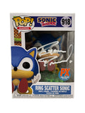 Ryan Drummond Ring Scatter Sonic Autographed Funko Pop #918