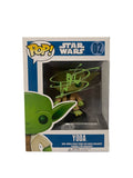 Warwick Davis Star Wars Yoda Autographed Funko Pop #02
