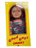 Alex Vincent & Christine Elise Chucky Autographed 30 Inch Chucky Box