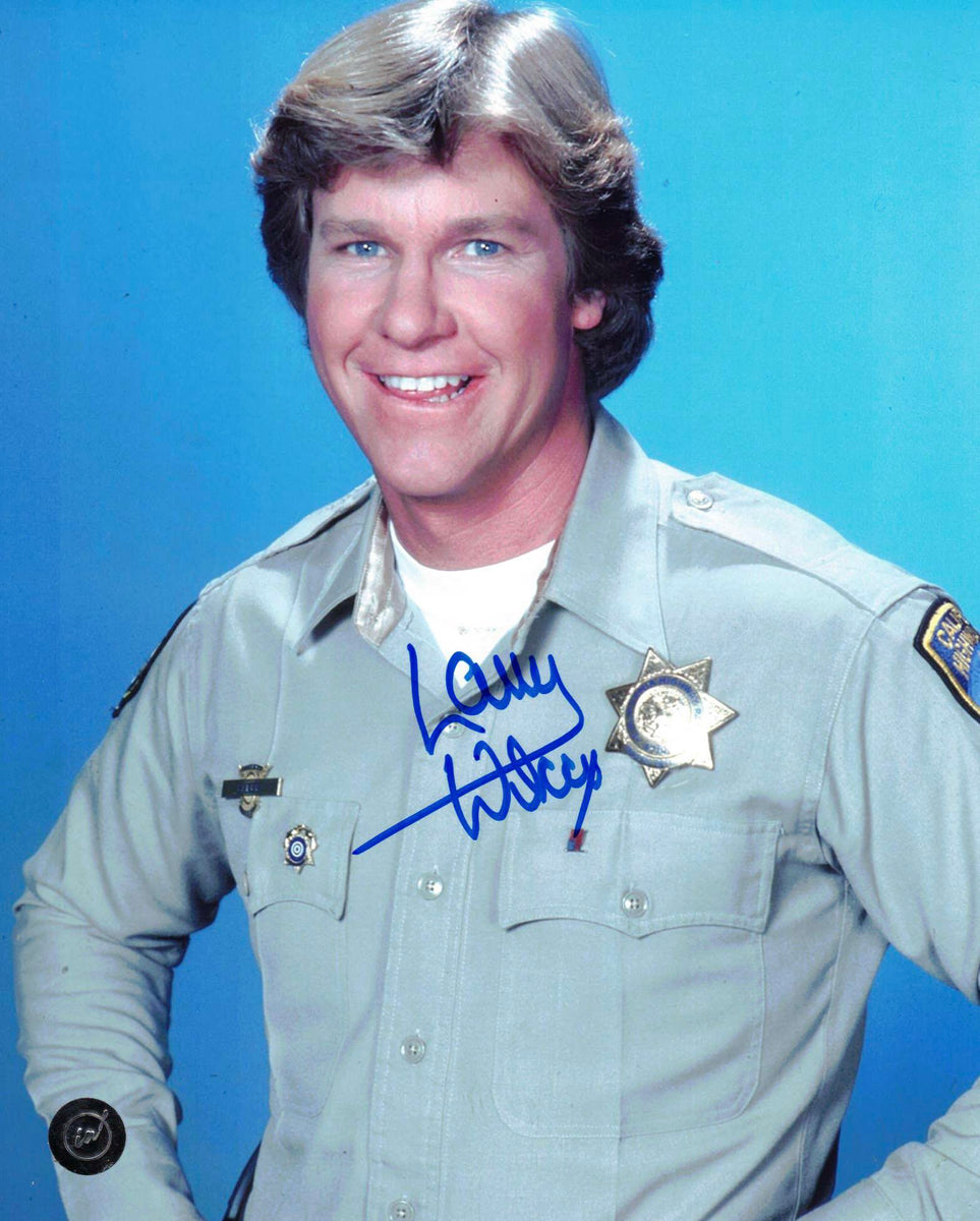 Larry Wilcox Chips Autographed 8x10 Photo Icon Autographs