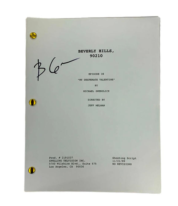 Brian Austin Green Beverly Hills 90210 Autographed Script