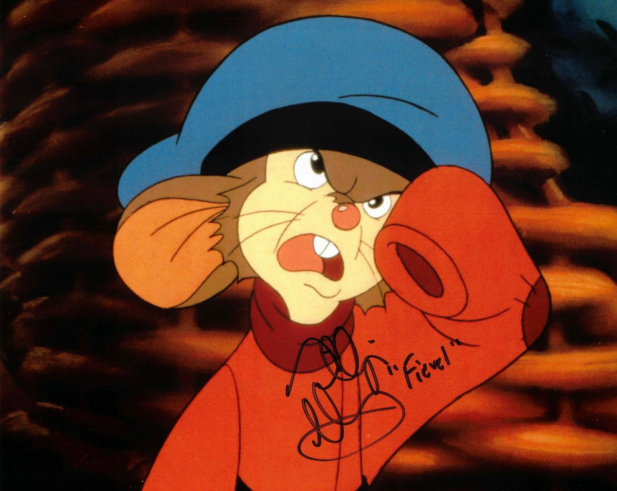 Phillip Glasser An American Tail Fievel Autographed 8x10 – Icon Autographs