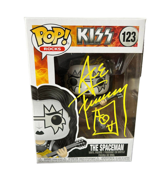 Ace Frehley KISS Spaceman Autographed Funko Pop