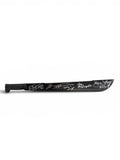 Quad Signed Friday the 13th Part VI Full Side Autographed Machete