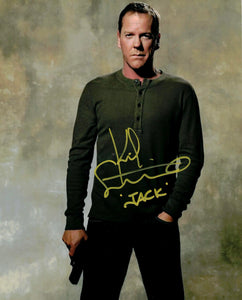 Kiefer Sutherland 24 Autographed 8x10