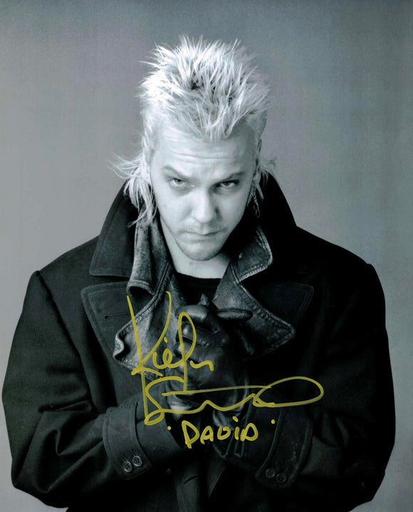 Kiefer Sutherland the Lost Boys Autographed 8x10
