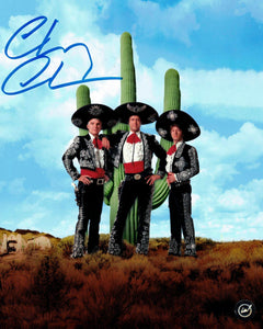 Chevy Chase Autographed Three Amigos 8x10