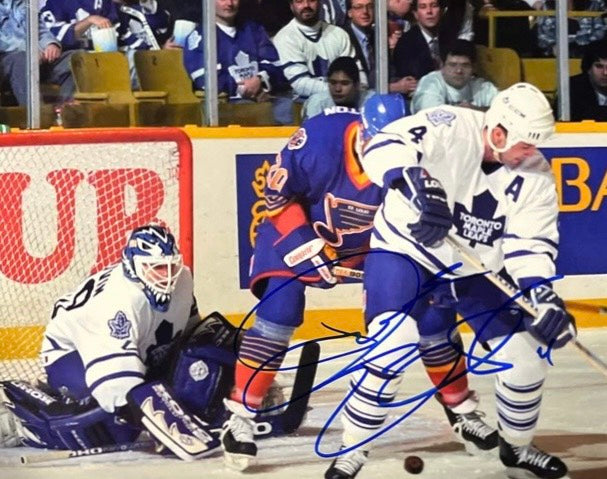 David Ellett Toronto Maple Leafs Autographed 8x10 – Icon Autographs