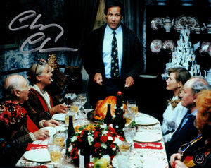 Chevy Chase Autographed National Lampoon’s Christmas Vacation 8x10 photo