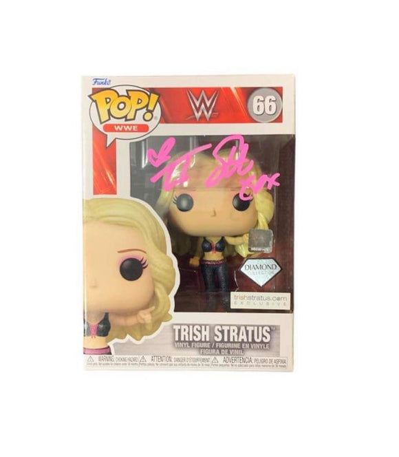Trish Stratus Autographed WWE Funko