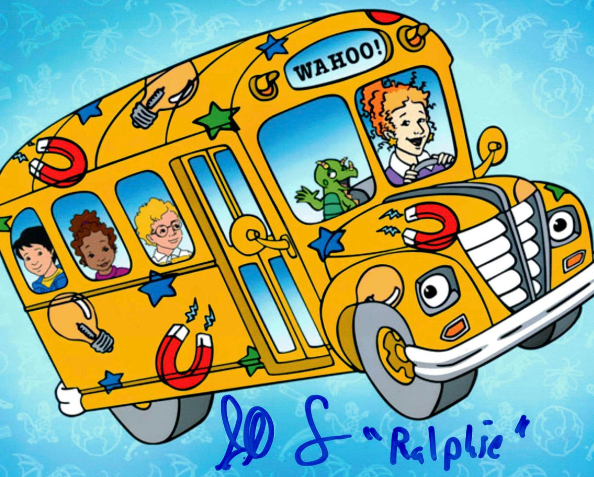 Stu Stone Ralphie Magic School Bus Autographed 8x10 Photo – Icon Autographs