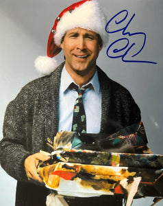 Chevy Chase Autographed National Lampoon’s Christmas Vacation 8x10 photo