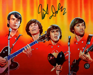 Micky Dolenz Autographed 8x10 of The Monkees Custom Print