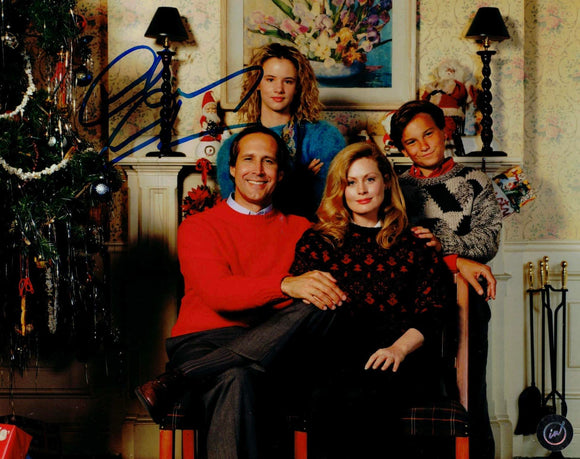 Chevy Chase Autographed National Lampoon’s Christmas Vacation 8x10 photo