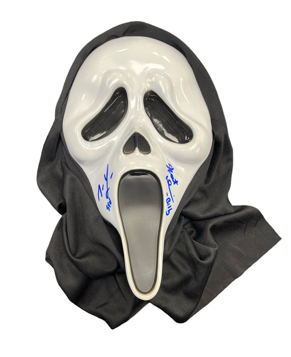 Matthew Lillard/Skeet Ulrich Scream Ghostface Dual Autographed Mask