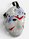 C.J. Graham and Thom Mathews Duel Signed Friday the 13th Mask