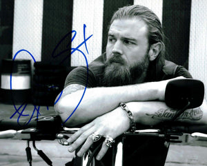Ryan Hurst as Opie in Sons of Anarchy Autographed B&W 8x10 Photo