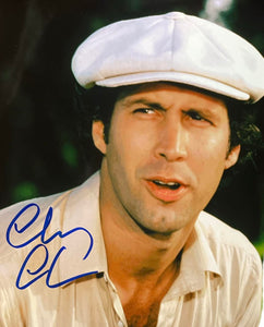 Chevy Chase Autographed Caddyshack 8x10 photo