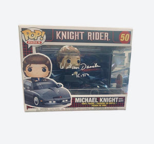 William Daniels Autographed Knight Rider KITT Car Funko Pop
