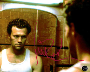 Michael Rooker as Henry in Henry: Portrait of a Serial Killer Autographed Red 8x10