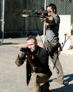 Michael Rooker as Merle Dixon in The Walking Dead Autographed 8x10 Black Sharpie