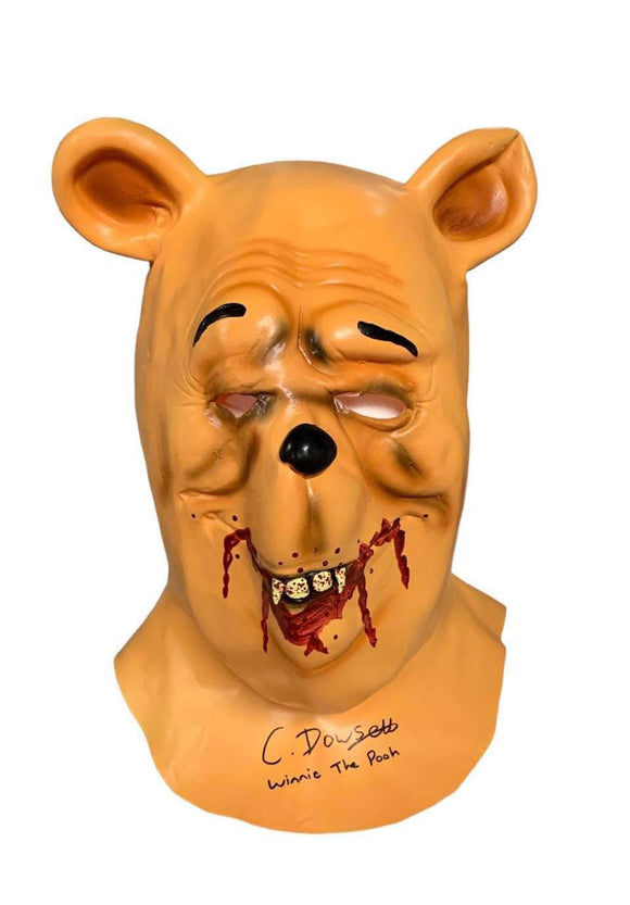 Craig David Dowsett Autographed Winnie the Pooh Mask