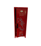 Jon Heder / Efren Ramirez Napoleon Dynamite Dual Autographed Red Mini Locker