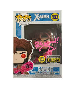 Tony Daniels Autographed Gambit Entertainment Earth Exclusive Funko Pop