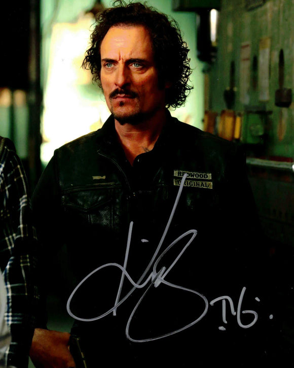 Kim Coates (Tig) Autographed Sons of Anarchy SOA 8x10