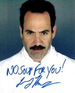 Larry Thomas Autographed Seinfeld 8x10