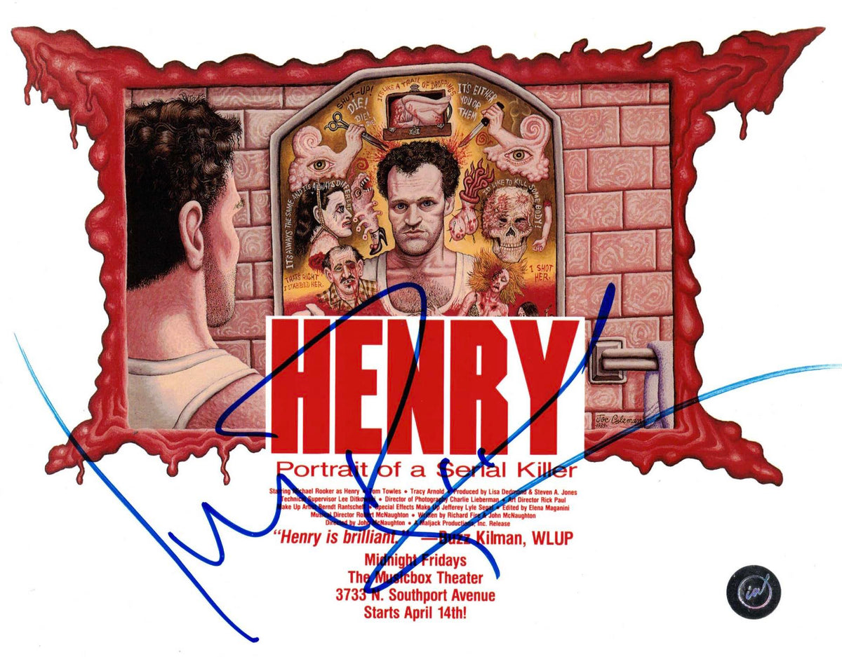 Michael Rooker as Henry in Henry: Portrait of a Serial Killer Autograp ...