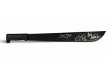 Ari Lehman, C.J. Graham, and Tom Morga Autographed Friday the 13th Machete
