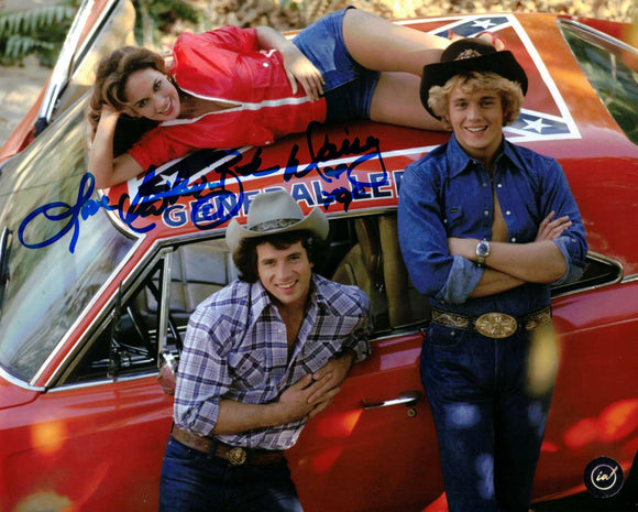 Catherine Bach Autographed Daisy Duke Dukes of Hazzard 8x10 photo