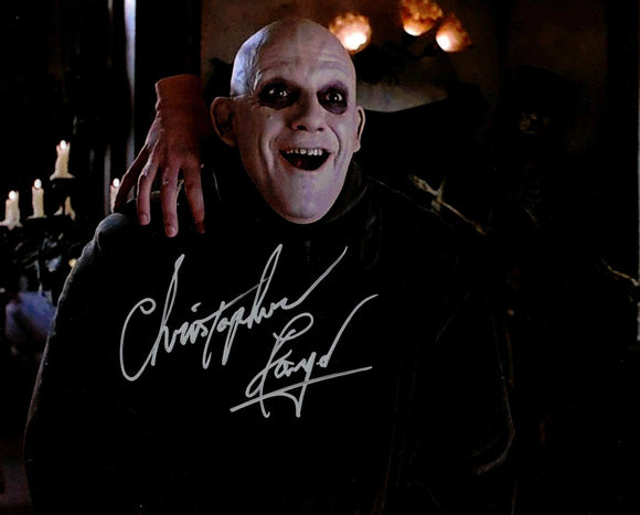 Christopher Lloyd as Uncle Fester Autographed the Addams Family 8x10 Photo