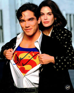 Dean Cain Autographed Superman 8x10