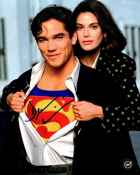 Dean Cain Autographed Superman 8x10