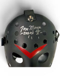 Tom Morga Autographed Friday the 13th Black Hockey Mask